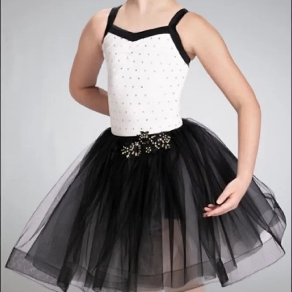 Weissman dance costume Ballet tutu jazz WINGS 13048 3 piece Set MC child 10/12